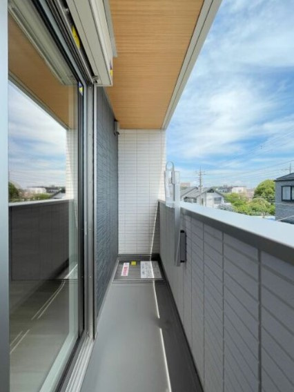 ルリアン北小岩Ⅱのバルコニー