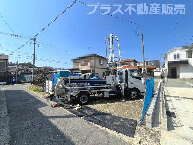 【外観】 | 福岡市東区和白東4丁目3期　1号棟（全1棟）【仲介手数料無料・0円】 | 施工例。リビングです。施工例は完成時と異なる場合があります。