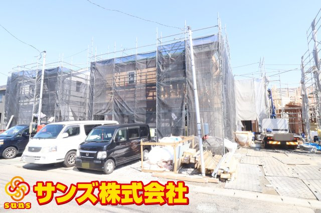 郡山市八山田西2丁目　　　　３号棟　　　行健第２小学校、明健中学区の外観|南東側から見た外観