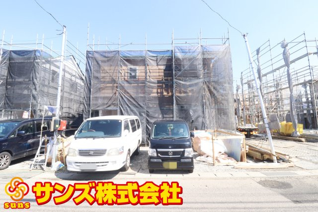 郡山市八山田西2丁目　　　　３号棟　　　行健第２小学校、明健中学区の外観|南側から見た外観