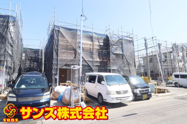 郡山市八山田西2丁目　　　　３号棟　　　行健第２小学校、明健中学区の外観|南西側から見た外観