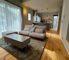 中古戸建　出雲市湖陵町板津の居間・リビング