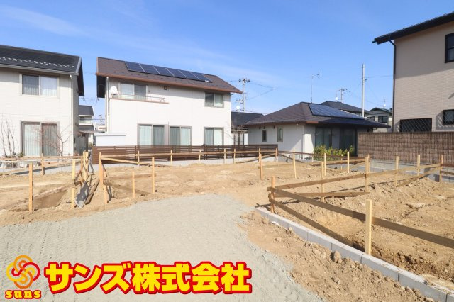 郡山市八山田西2丁目　　　　５号棟　　　行健第２小学校、明健中学区の外観|南西側から見た外観