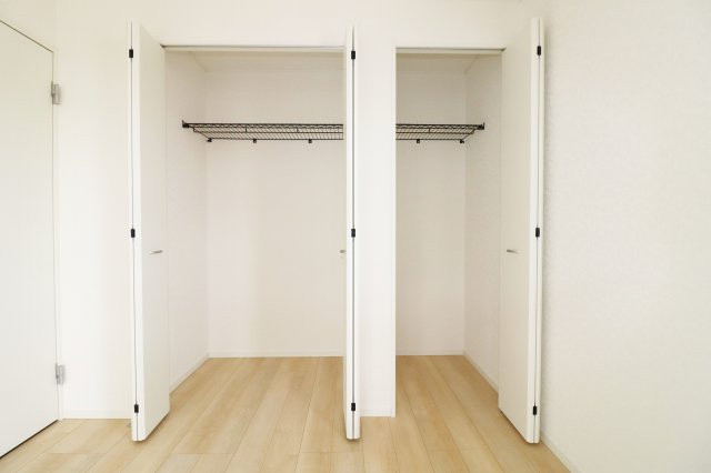 郡山市八山田西2丁目　　　　５号棟　　　行健第２小学校、明健中学区の収納|※同社施工例