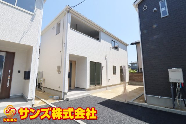 郡山市八山田西2丁目　　　　５号棟　　　行健第２小学校、明健中学区の外観|南側から見た外観