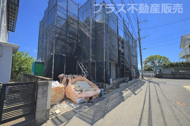 【外観】 | 福岡市東区香椎3丁目5期　1号棟（全1棟）【仲介手数料無料・0円】 | 建築中の物件は、お近くのモデルハウスも一緒にご覧頂けます。