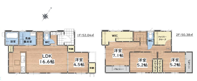 【間取り】 | 福岡市東区香椎3丁目5期　1号棟（全1棟）【仲介手数料無料・0円】 | 平日、土日祝日もお好きな日時にご見学可能です。お気軽にお問合せ下さい。