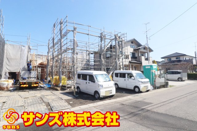 郡山市八山田西2丁目　　　　６号棟　　　行健第２小学校、明健中学区の外観|南西側から見た外観