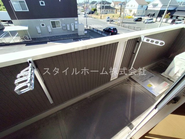 パラッツオのバルコニー