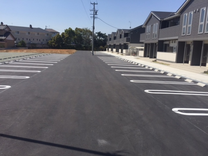 クレール水神Ｂ棟の駐車場