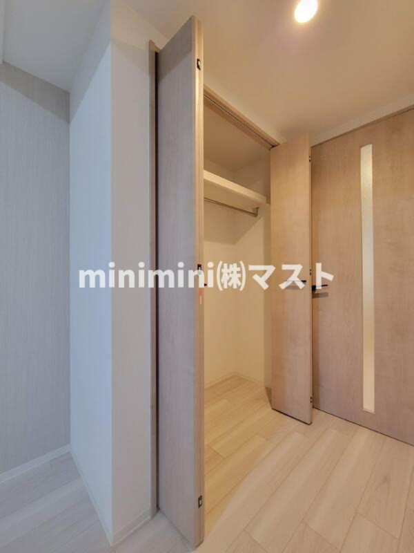 Louis Residence 天王寺町北の収納|お部屋によってカラーリングが異なります