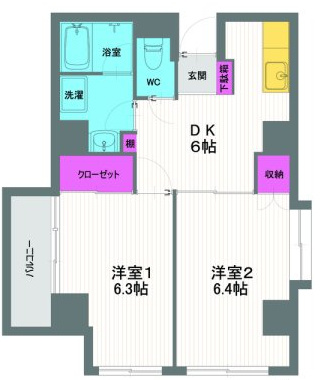 【間取り】 | シェ・ピエール | 間取り