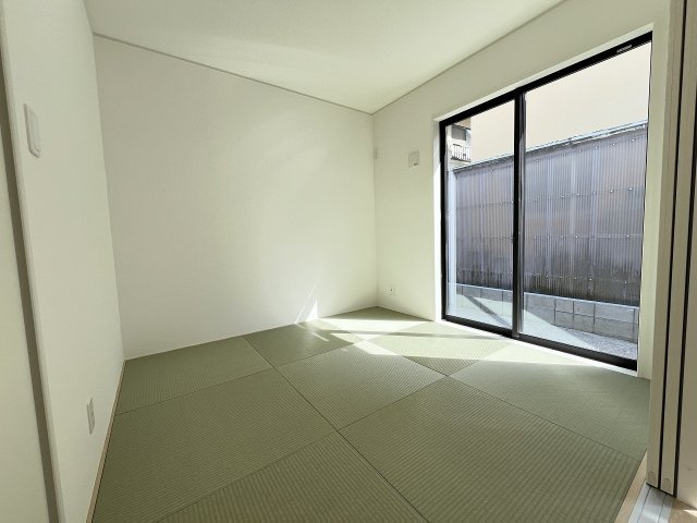 【和室】 | 福岡市南区老司3丁目第15・平屋　1号棟（全1棟）【仲介手数料無料・0円】 | 現地写真。1階和室です。