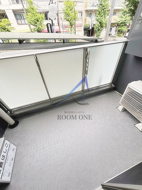 コンフォートスクエア川崎のバルコニー|バルコニーです。