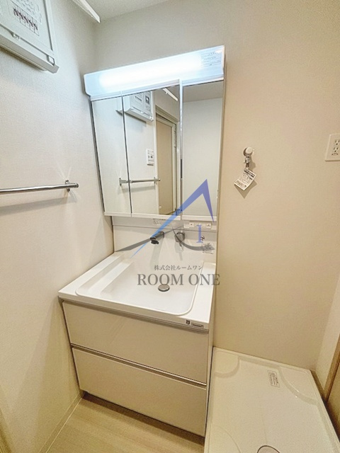 コンフォートスクエア川崎の洗面所|洗面台です。