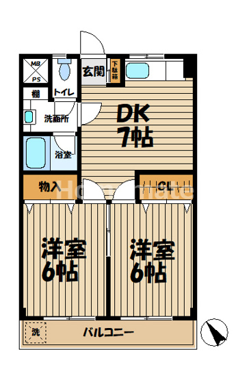 【間取り】 | 第2マルモビル