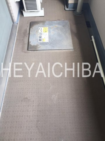 クオリア門前仲町のバルコニー