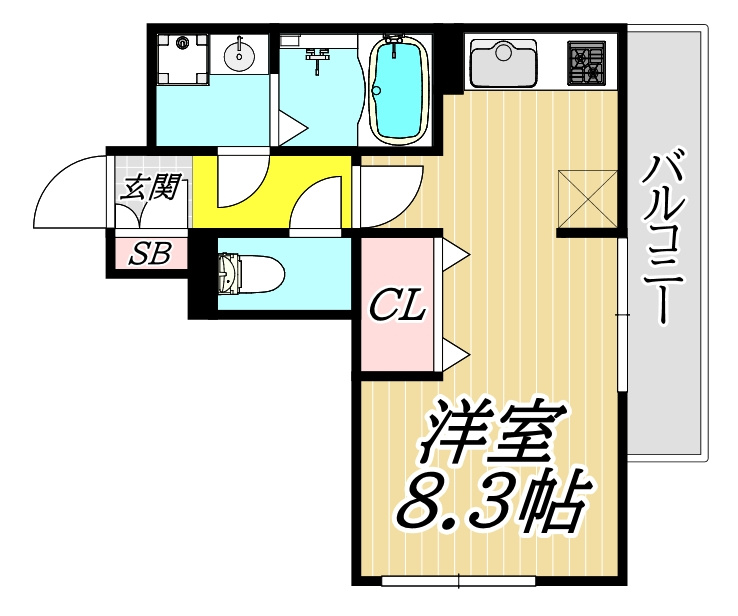 メゾントレビナの間取り