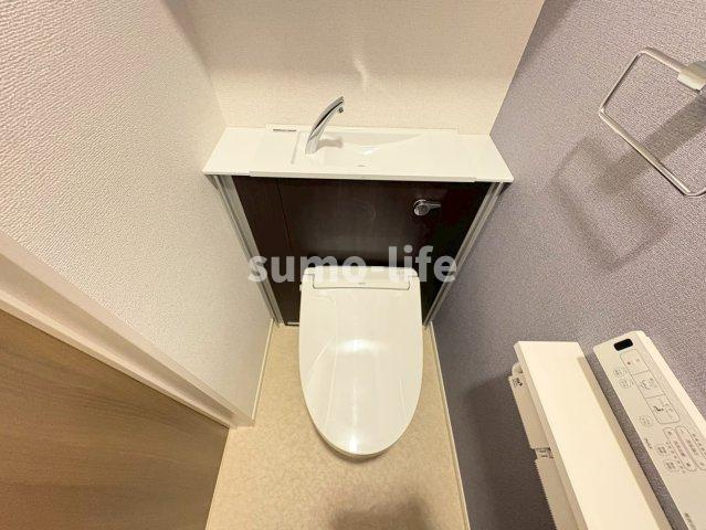 神崎町アパートのトイレ