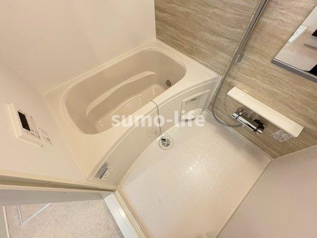 神崎町アパートの浴室