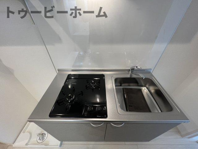 入間市豊岡3丁目アパートのキッチン