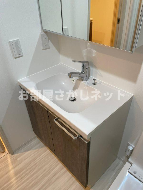 カールトンハウス【おとり物件なし】#学生・社会人にオススメ！初期費用分割払いOK！の洗面所