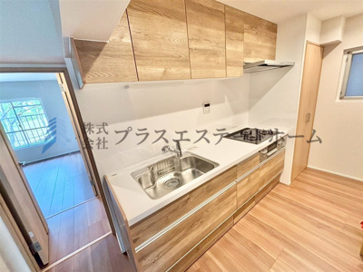 【キッチン】 | ウインヒルズジェームス山  | 【当社施工事例】汚れの目立ちにくい素材のキッチン♪お掃除も楽々です♪