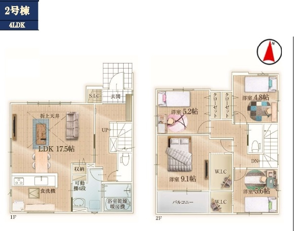 柏市高田６期の間取り