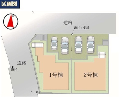 柏市高田６期の区画図