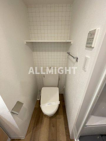 川崎市多摩区宿河原２丁目の賃貸マンションのトイレ|★お部屋探しはオールマイト不動産までご相談下さい♪