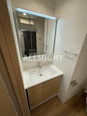 川崎市多摩区宿河原２丁目の賃貸マンションの洗面所|★お部屋探しはオールマイト不動産までご相談下さい♪