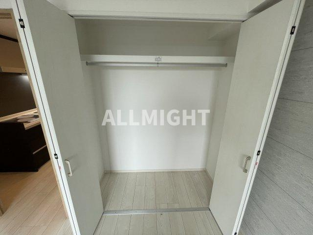 川崎市多摩区宿河原２丁目の賃貸マンションの収納|★お部屋探しはオールマイト不動産までご相談下さい♪