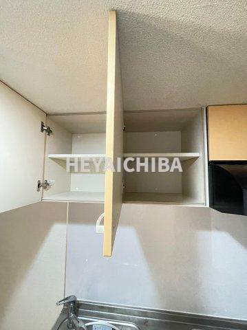 スペースＡのキッチン|収納