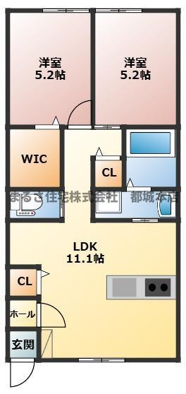 CASTELLOの間取り