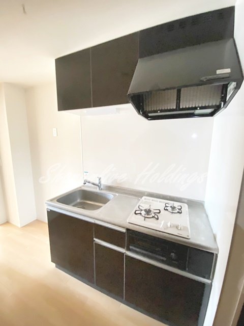 横浜市金沢区平潟町の賃貸マンションのキッチン|便利な2口コンロキッチン♪