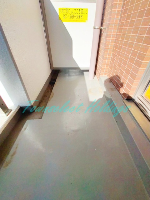 第２和光ヒルズのバルコニー