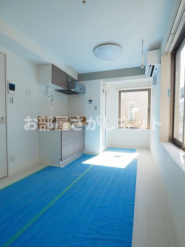 文京区白山１丁目のマンションの居間・リビング