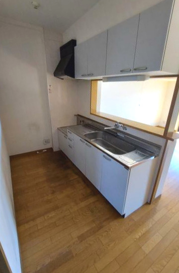 熊本市東区八反田１丁目の賃貸マンションのキッチン