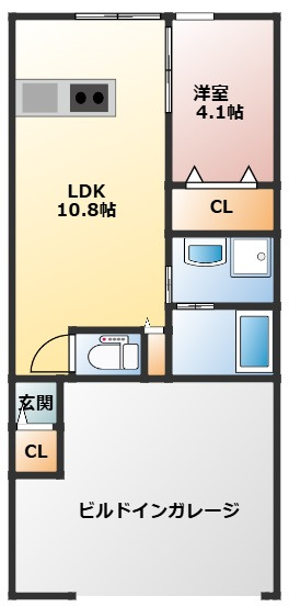 CASTELLOの間取り