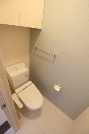 エレガンス筑後【キャッシュバック対象】のトイレ|清潔感のあるトイレです