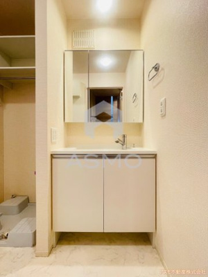 【洗面所】 | LA MAISON VERTE 西田辺