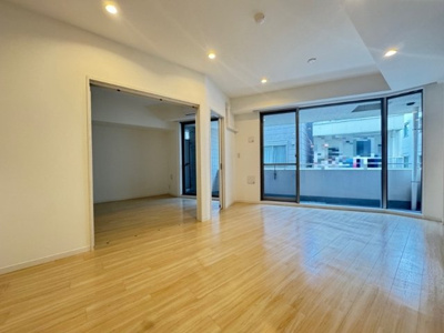 【居間・リビング】 | 新品家具付きマンション中央町14(KaGood東京)