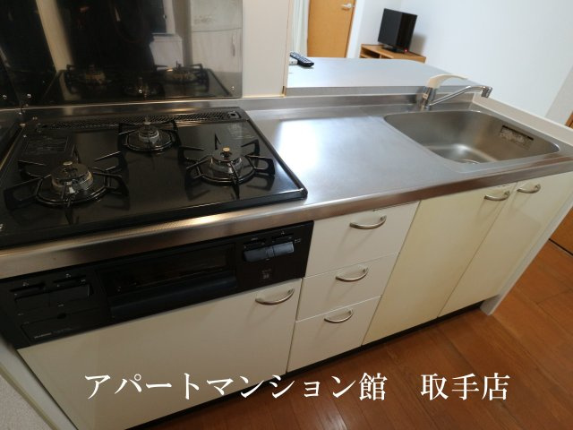 レオパレスノーブルシャトーのキッチン