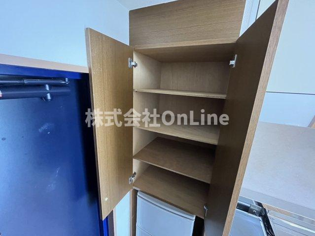 八尾市東本町３丁目の賃貸マンションの収納