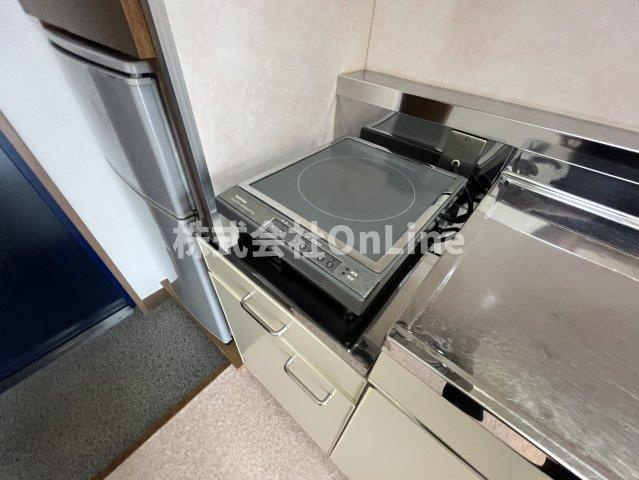 八尾市東本町３丁目の賃貸マンションのキッチン