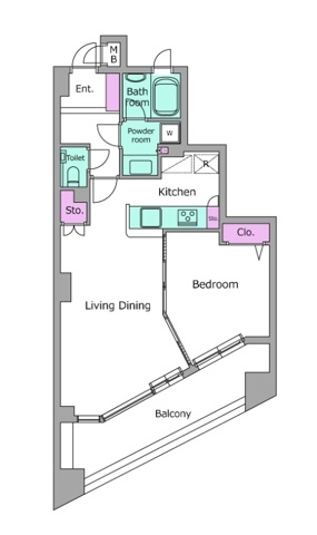 新品家具付きマンション中央町14(KaGood東京)