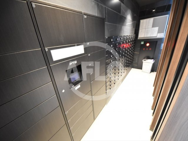 レジュールアッシュ桜宮リバーコートのその他共用部分|レジュールアッシュ桜宮リバーコート　メールボックス・宅配BOX