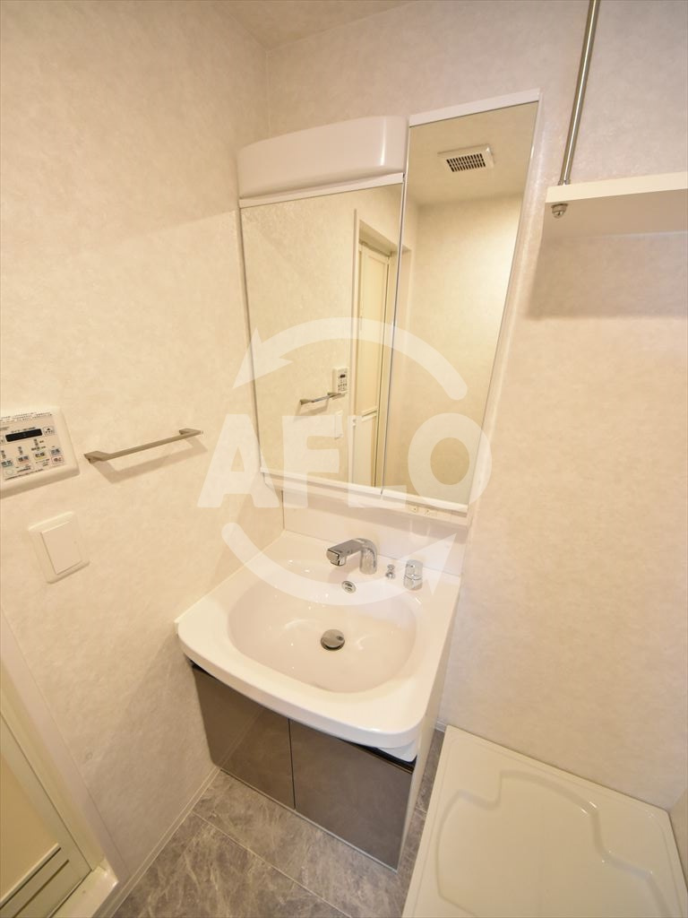 レジュールアッシュ桜宮リバーコートの独立洗面台|レジュールアッシュ桜宮リバーコート　独立洗面台