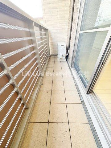 カーサヤマボウシのバルコニー