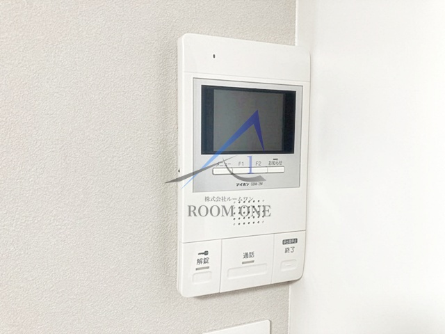 Casa Blanche 武蔵小山のセキュリティ|モニター付きインターホンです。